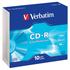 zvětšit obrázek: Verbatim CD-R 52x 700MB, ExtraProtection - Slim (10-pack)
