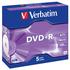 zvětšit obrázek: Verbatim DVD+R 16x 4,7GB - Jewel (5-pack)