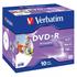 zvětšit obrázek: Verbatim DVD+R 16x 4,7GB - Jewel (10-pack)